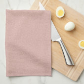 Chic Soft Pink Sand Geschirrtuch (Viertel Falte)