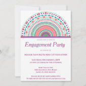 Chic Southwest Mandala Einladung (Vorderseite)