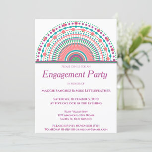 Chic Southwest Mandala Einladung