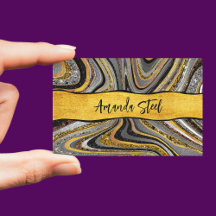 Chic Sparkle Glitzer Marmor Art Graugold Monogramm