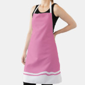 Chic Sporty Elegant Rosa Racing Streifen Schürze (InSitu)