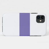 Chic Sporty Modern Periwinkle Lila Streifen Case-Mate iPhone Hülle (Rückseite (Horizontal))