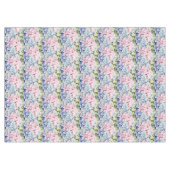 Chic Spring Colors Hydrangeas Tischdecke (Vorderseite (Horizontal))