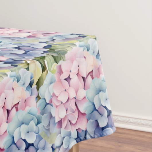 Chic Spring Colors Hydrangeas Tischdecke (Beispiel)