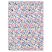 Chic Spring Colors Hydrangeas Tischdecke (Vorderseite)