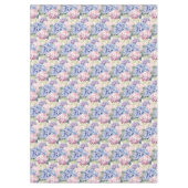 Chic Spring Colors Hydrangeas Tischdecke (Vorderseite)