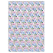 Chic Spring Colors Hydrangeas Tischdecke (Vorderseite)