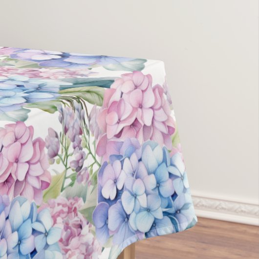 Chic Spring Colors Hydrangeas Tischdecke (Beispiel)