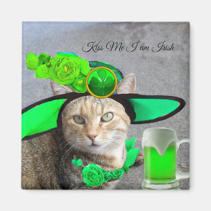 CHIC ST.PATRICK'S DACAT, GRÜNE ROSE, IRISH BIER MAGNET