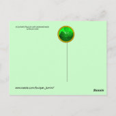 CHIC ST.PATRICK'S DACAT, GRÜNE ROSE, IRISH BIER POSTKARTE (Rückseite)