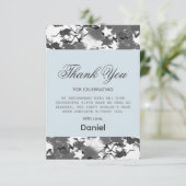 Chic Stars Surprise Retirement Party 2025 Dankeskarte (Stehend Vorderseite)