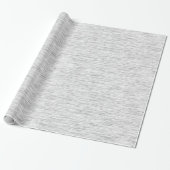 Chic Static Texture Geschenkpapier (Ungerollt)