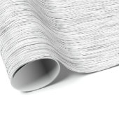 Chic Static Texture Geschenkpapier (Rolleneckpunkt)