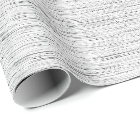 Chic Static Texture Geschenkpapier (Rolleneckpunkt)