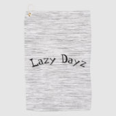 Chic Static Texture Golfhandtuch (Vorderseite)