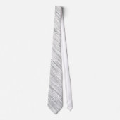 Chic Static Texture Krawatte (Vorderseite)