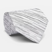 Chic Static Texture Krawatte (Gerollt)