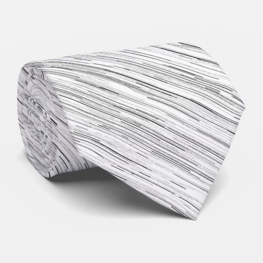 Chic Static Texture Krawatte (Gerollt)