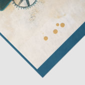 Chic Steampunk Female Gold Goggles P4 Decoupage Seidenpapier (Ausschnitt)