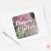 CHIC STICKER_"PRAYERS MATERIE" QUADRATISCHER AUFKLEBER (Umschlag)