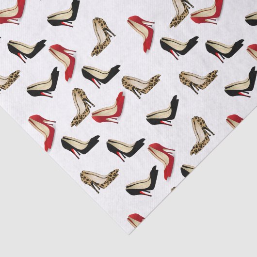 Chic-Stilett-Heels-Seidenpapier Seidenpapier (Ausschnitt)