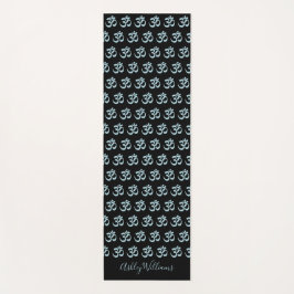 Chic Stilvoll Personalisiertes Schwarz-weißes Must Yogamatte
