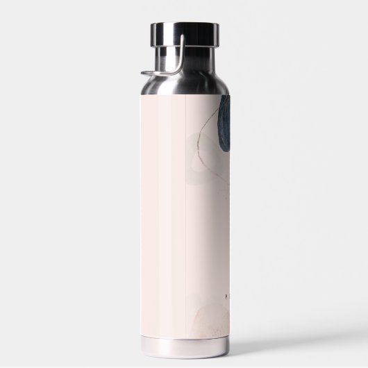 Chic Stone Marble Personalisiert Trinkflasche (Rechts)