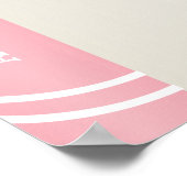 Chic Storybook Book Cover Brautparty Willkommen Poster (Ecke)