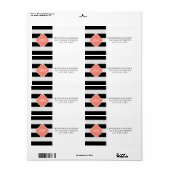 Chic Strip & Three Monogram (Vorne)