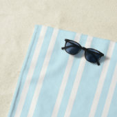 Chic Stripe Bachelorette Strandtuch (Beispiel)