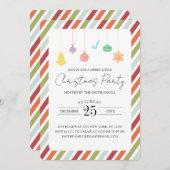 Chic Stripes & Christmas Ornament Weihnachten Part (Vorne/Hinten)