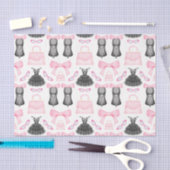 Chic Stylish Girly High Heels Fashion Pattern Seidenpapier (Handwerk)