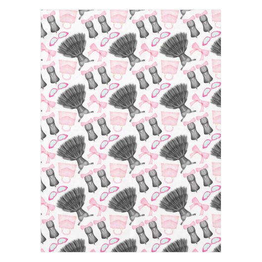 Chic Stylish Girly High Heels Fashion Pattern Tischdecke (Vorderseite)