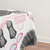 Chic Stylish Girly High Heels Fashion Pattern Tischdecke (Beispiel)