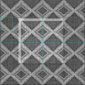 Chic Stylish Gray Imitate Batik Linen Squares Must Stoff (Kachel)