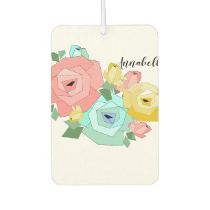 CHIC & STYLISH _HÜBSCHE BLUMENDESIGN AUTOLUFTERFRISCHER