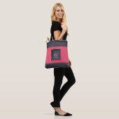 Chic Stylish Modern Monogram Bunco Queen Tasche (Am Model)