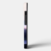 Chic Stylish Mountains Landschaft Mit Monogramm Case-Mate iPhone Hülle (Rückseite / Links)