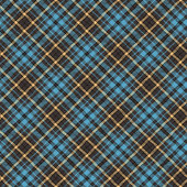 Chic Stylish Plaid Towel Blue Yellow Gift for Him Badhandtuch Set