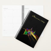 Chic Stylish Planner Vibrant Bright City Planer (Anzeige)