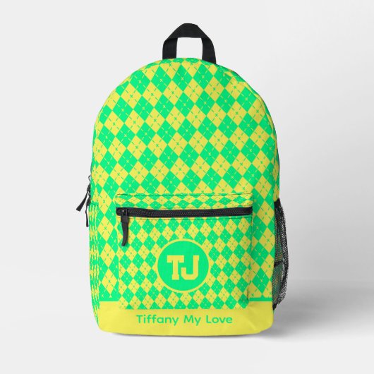 Chic Summer Preschool Custom Backpack Bedruckter Rucksack (Vorderseite)