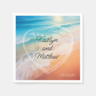 Chic Summer Wedding Serviette