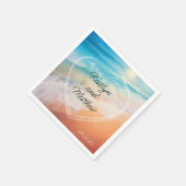 Chic Summer Wedding Serviette (Ecke)