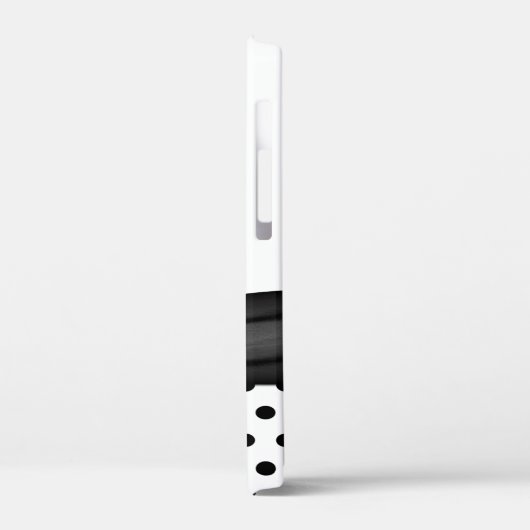 Chic Sunflower Polka Dot Case-Mate iPhone Hülle (Rückseite / Links)