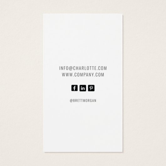 Chic Sunflowers Necklace Display Cards (Rückseite)