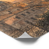 Chic Sunlit Kunstposter Poster (Ecke)