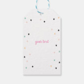 Chic Swan, Stars, Prinzessin Geschenkanhänger (Rückseite)