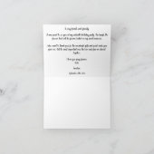 Chic Sweet 16 Green Glitzer Vielen Dank Dankeskarte (Innenseite)