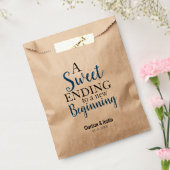 Chic Sweet Ending New Begavy Blue Wedding Geschenktütchen (Versiegelt)