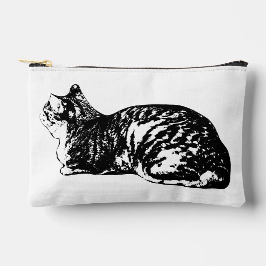 Chic Tabby Carry Pouch Zubehörtasche (Vorderseite)